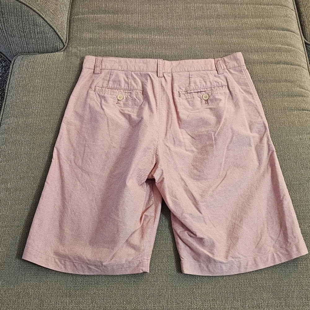 Banana Republic Original Oxford Light Pastel Pink Casual Shorts Size 32